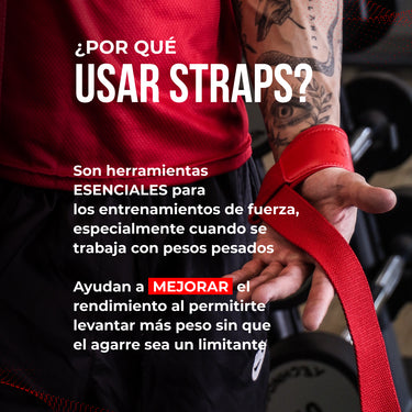 Straps Grips Cinta Negro